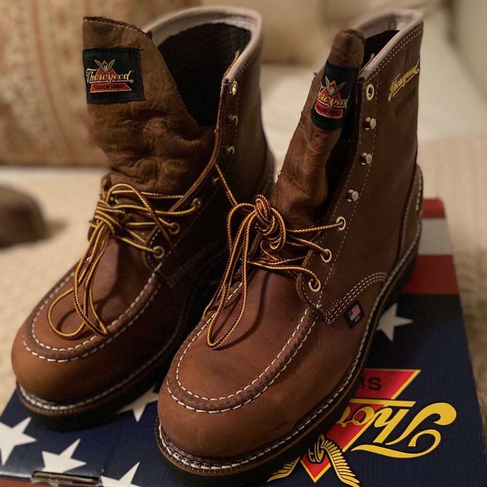 BLACK FRIDAY - Thorogood Crazyhorse Waterproof Work Boots